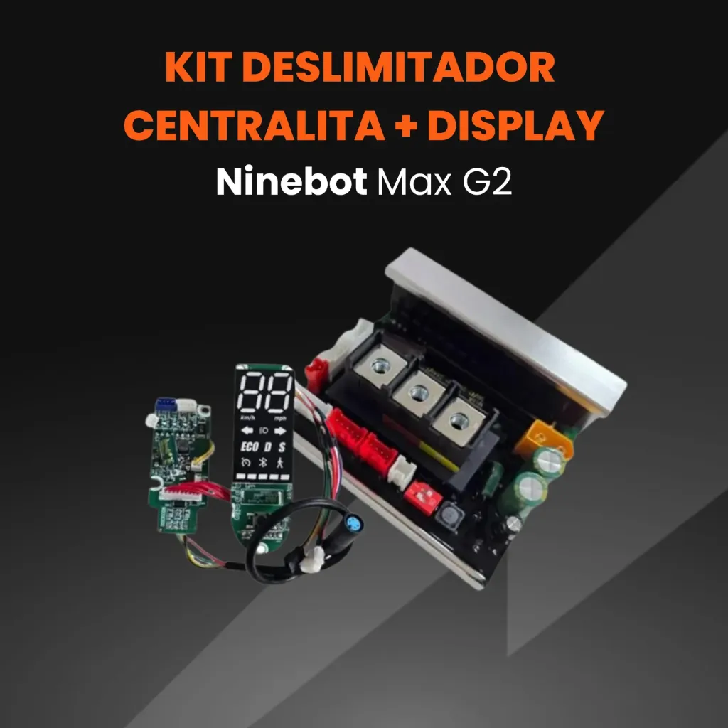 Kit Deslimitador Centralita + Display para Ninebot Max G2