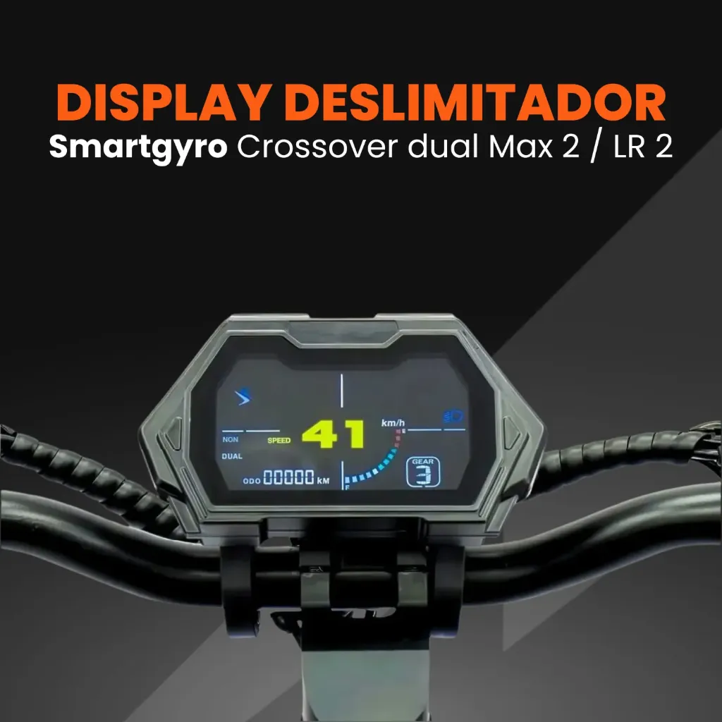 Display Deslimitador para Smartgyro Crossover Dual Max 2 / LR 2