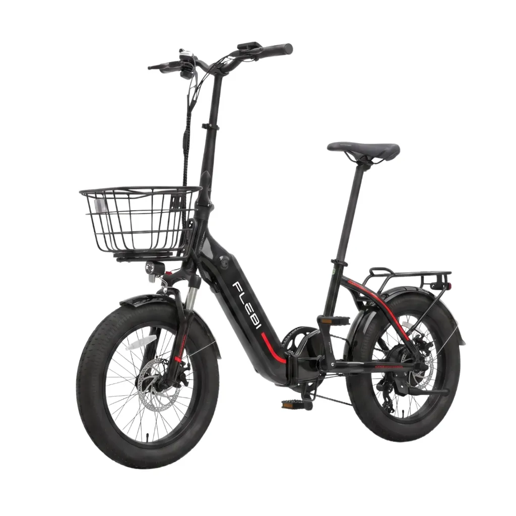 Bicicleta Eléctrica Flebi Swan Fat (Negro)