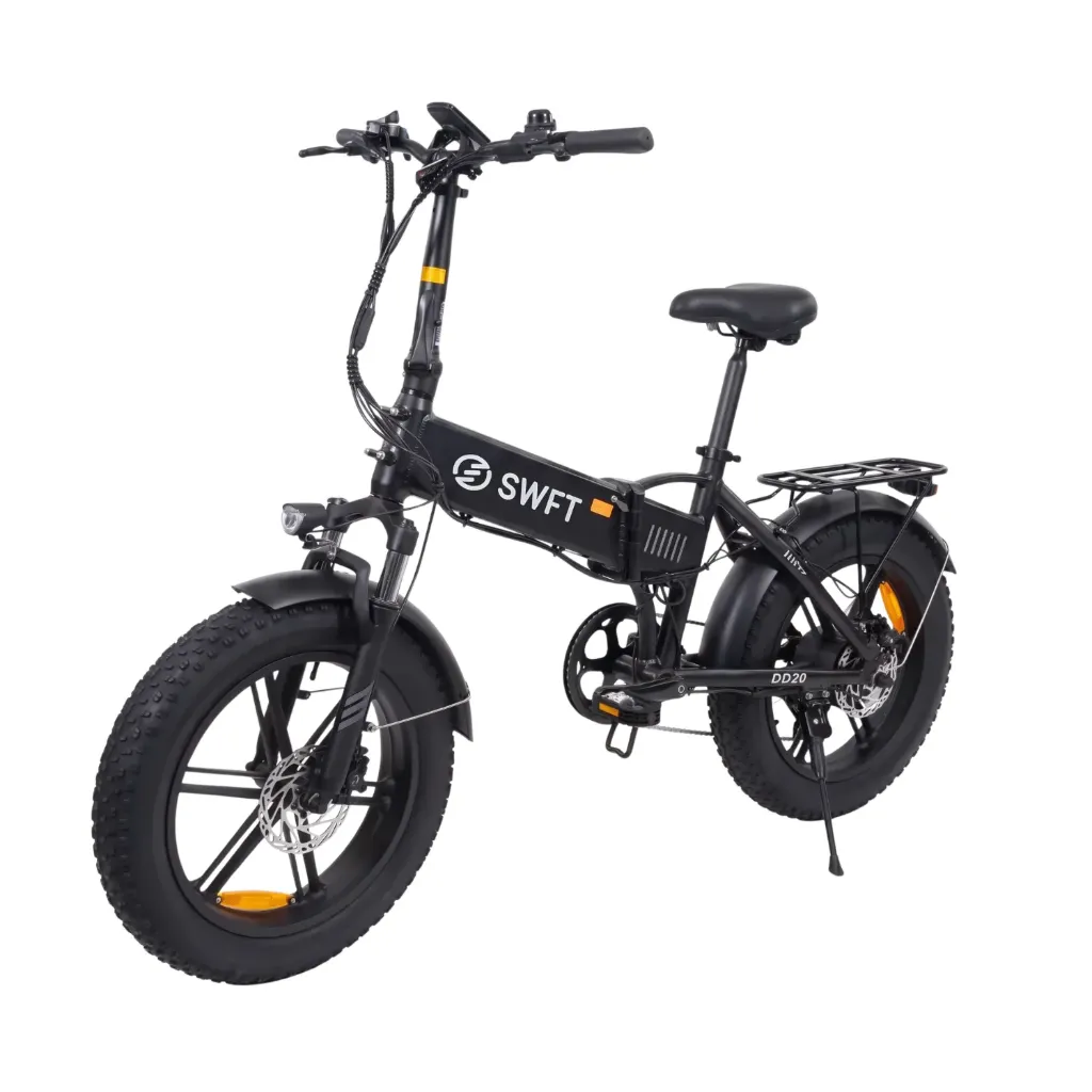 Bicicleta Eléctrica SWFT OD20 (Negro)