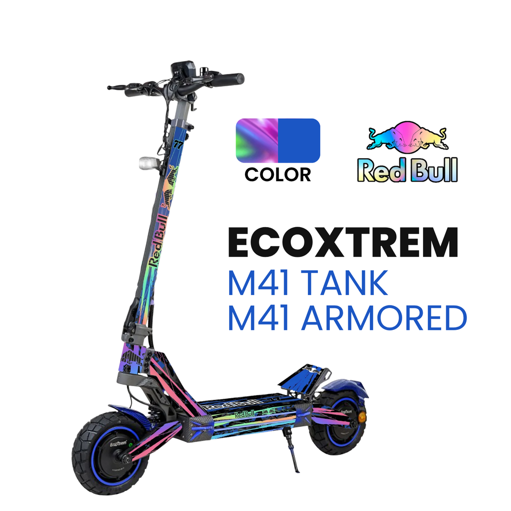 Vinilo Ecoxtrem M41 Tank/Armored Azul Holográfico Red Bull