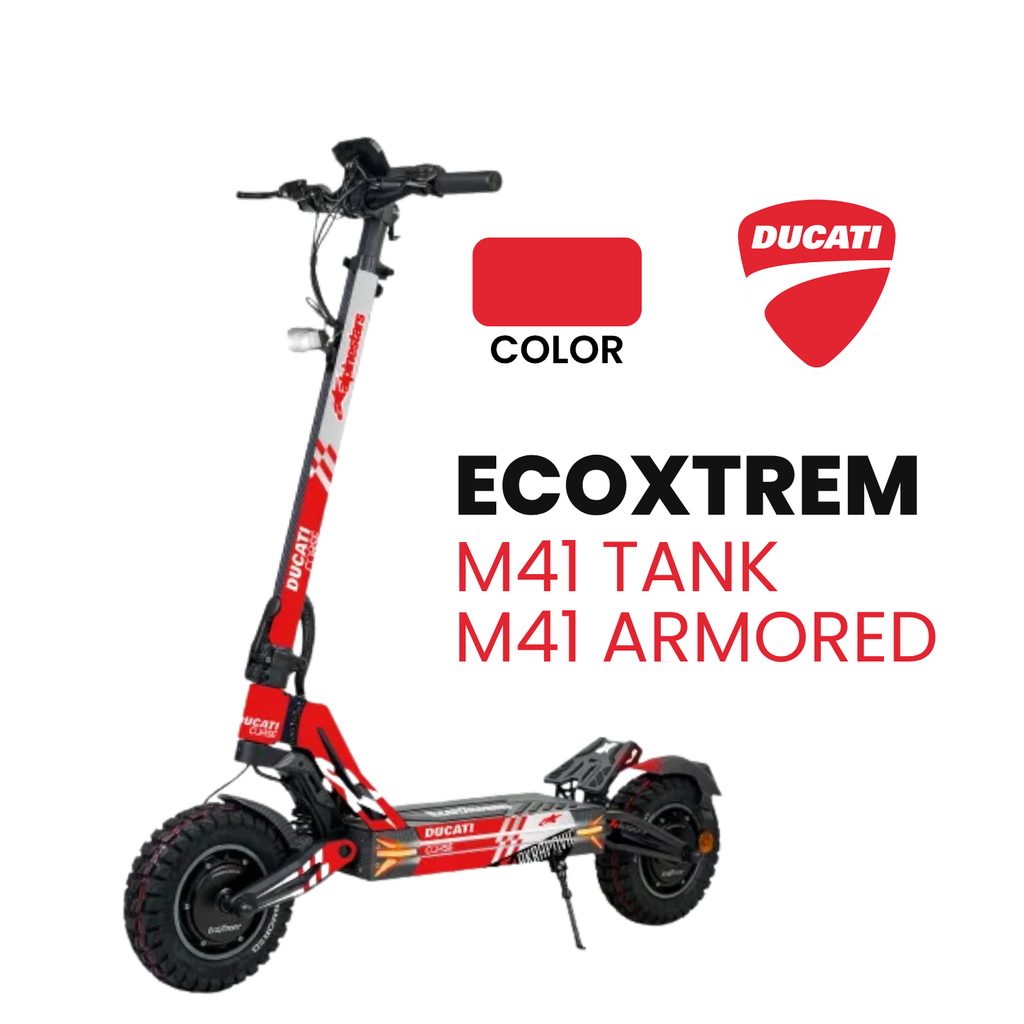 Vinilo Ecoxtrem M41 Tank/Armored Ducati Red