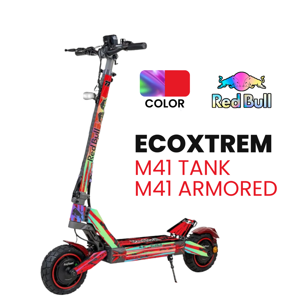 Vinilo Ecoxtrem M41 Tank/Armored Rojo Holográfico Red Bull