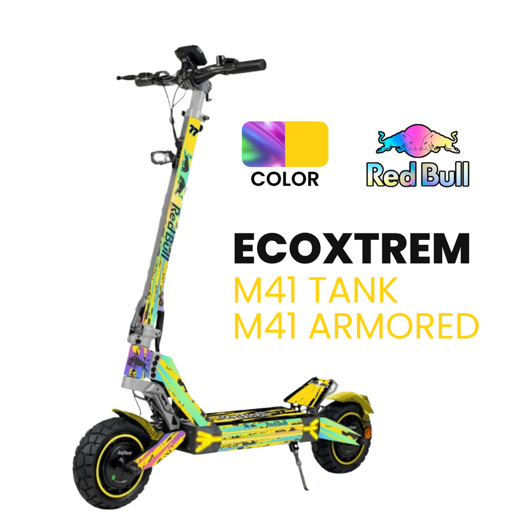Vinilo Ecoxtrem M41 Tank/Armored Amarillo Holográfico Red Bull