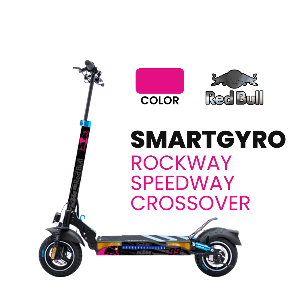 Vinilo + base Competition Pink para Smartgyro Rockway/Speedway y Crossover