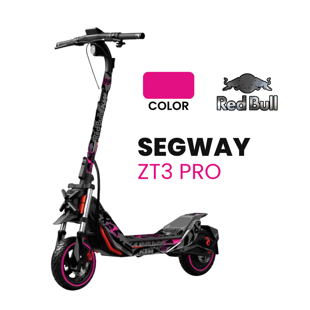 Vinilo Competition Pink con base para Ninebot Segway ZT3 Pro