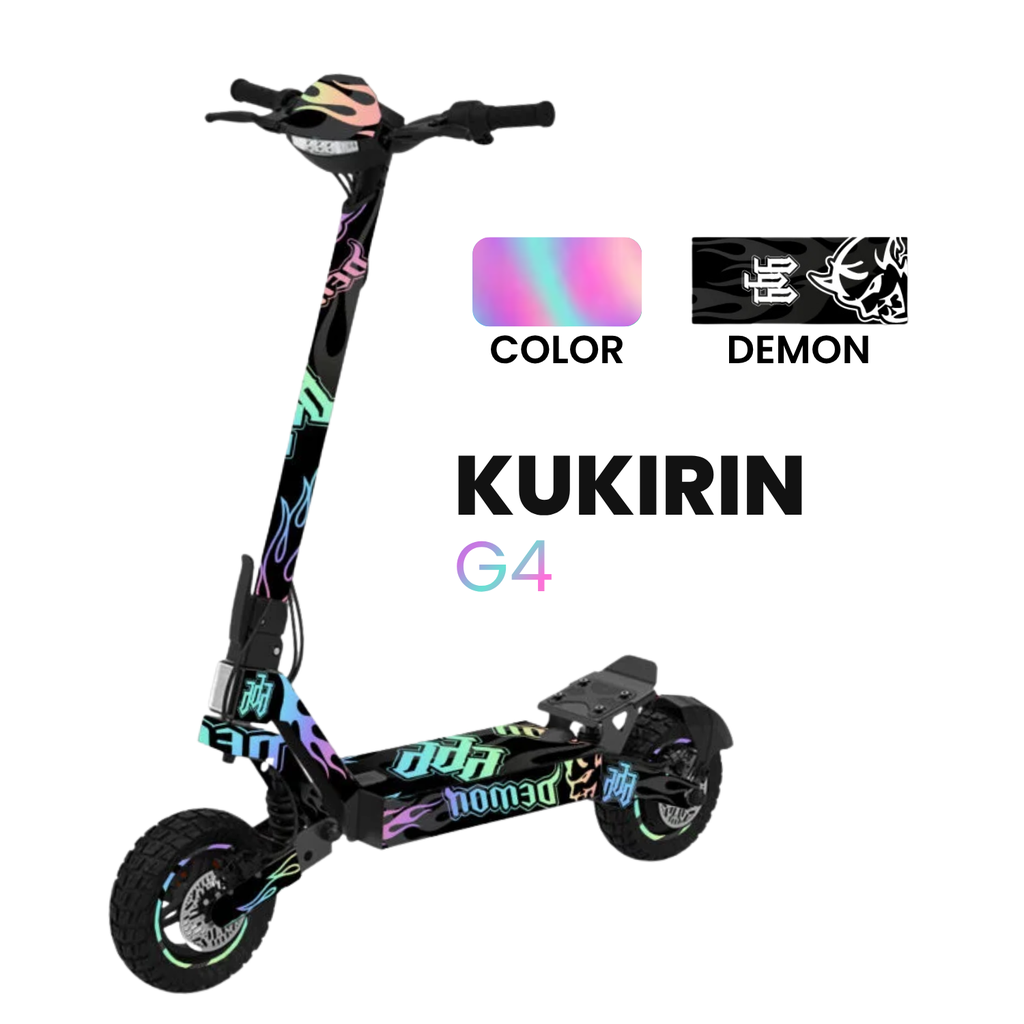Vinilo Kukirin G4 Demon Holográfico