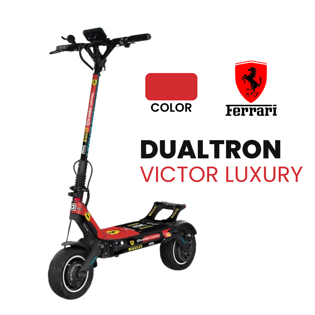 Vinilo para Dualtron Victor Luxury - Ferrari