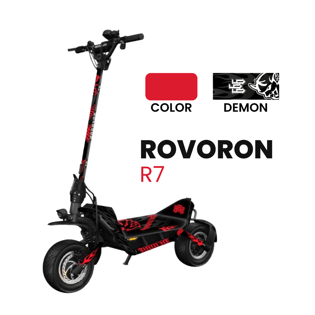 Vinilo Red Demon para Rovoron R7
