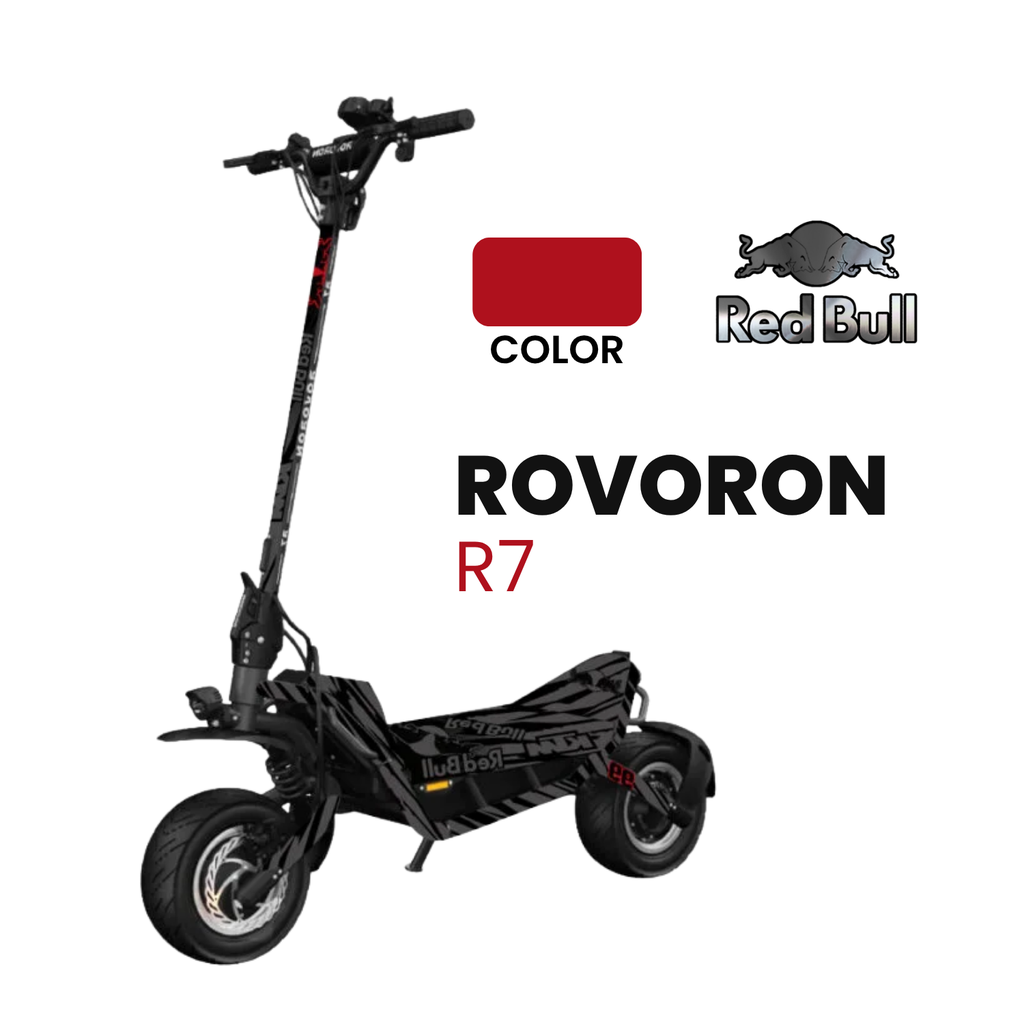 Vinilo Red Bull Competition Red para Rovoron R7