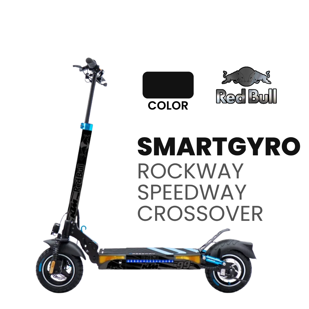 Vinilo + base Competition Black para Smartgyro Rockway/Speedway y Crossover