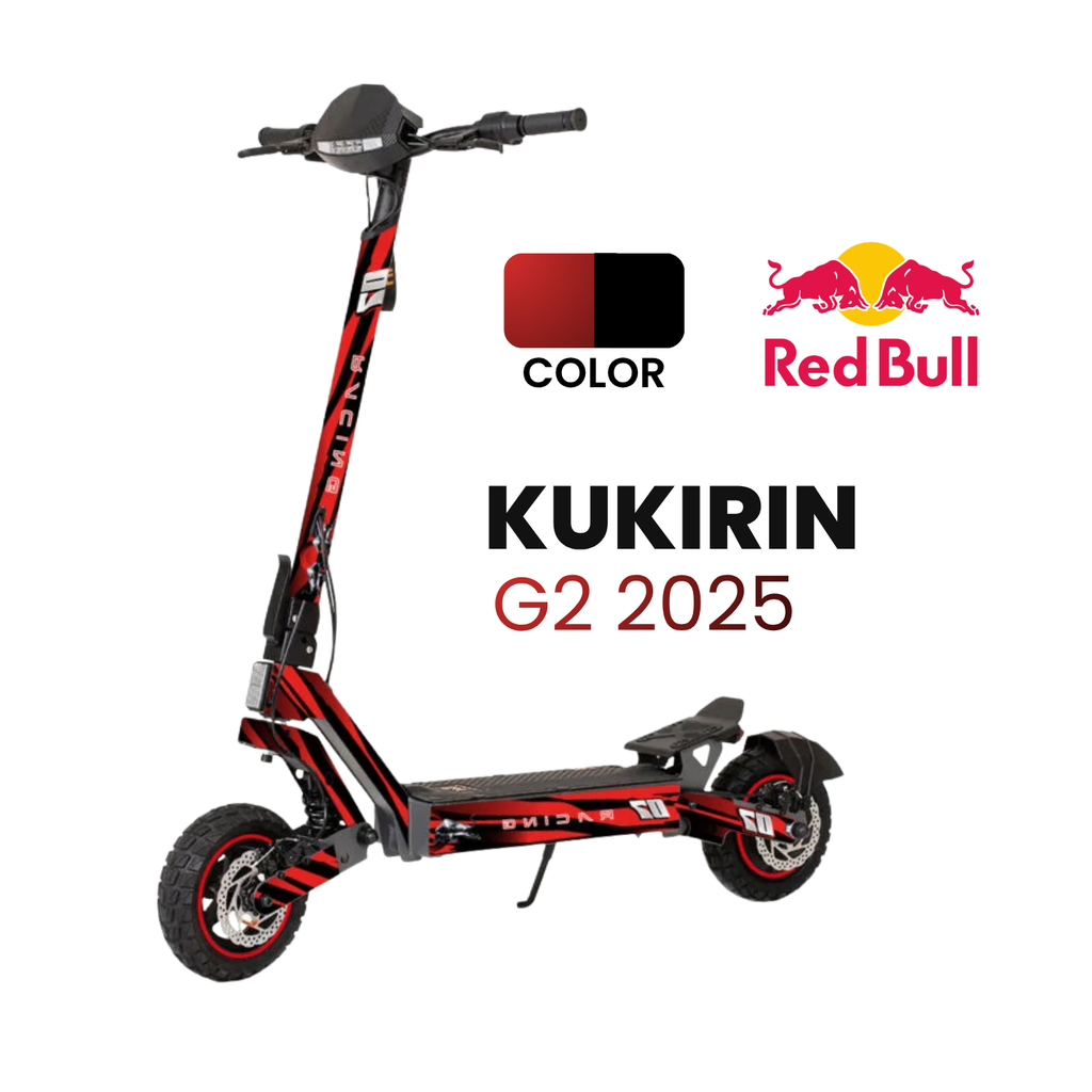 Vinilo Kukirin G2 2025 Red Bull Racing Black/Red Edition