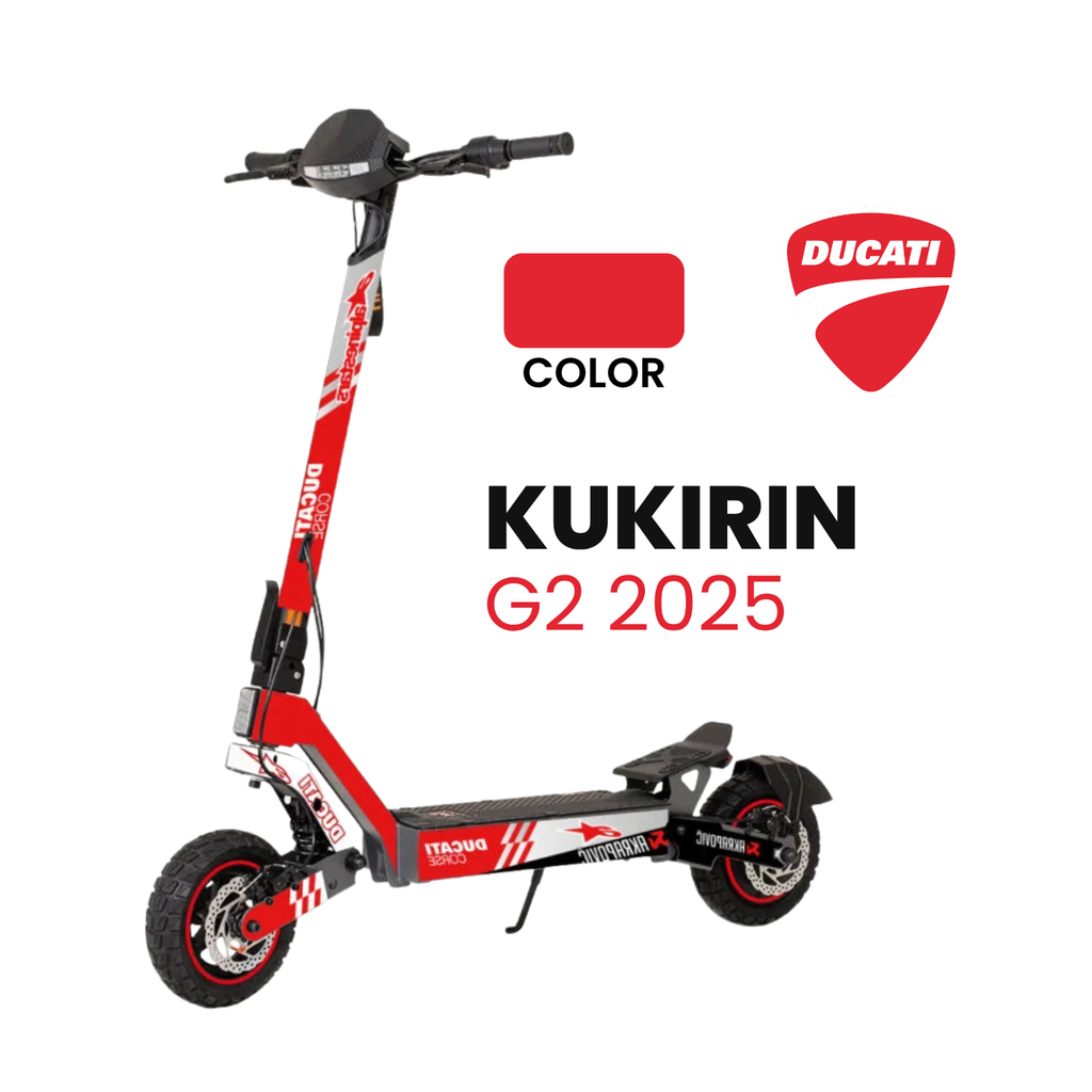 Vinilo Kukirin G2 2025 Ducati Corse Red