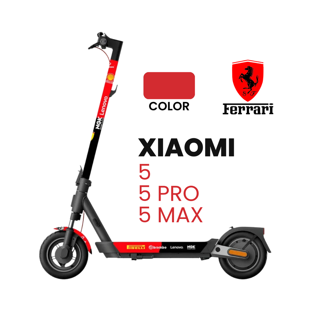 Vinilo Ferrari con base antideslizante para Xiaomi 5/5 Pro/5 Max