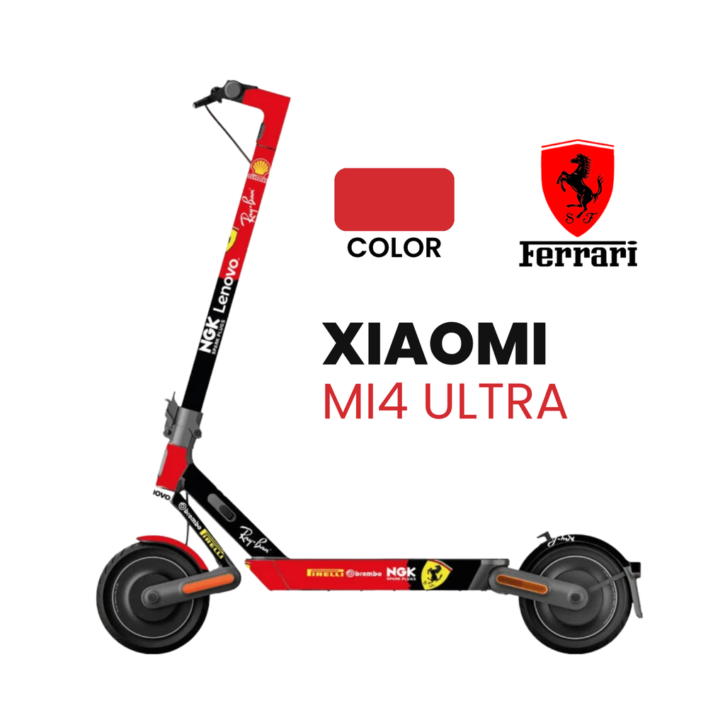 Vinilo Ferrari con base antideslizante para Xiaomi MI4 Ultra