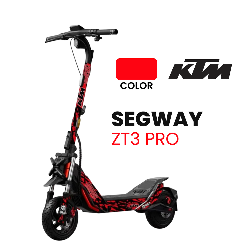 Vinilo KTM Red con base antideslizante para Ninebot Segway ZT3 Pro