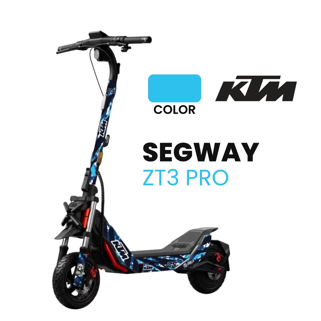 Vinilo KTM Blue con base antideslizante para Ninebot Segway ZT3 Pro
