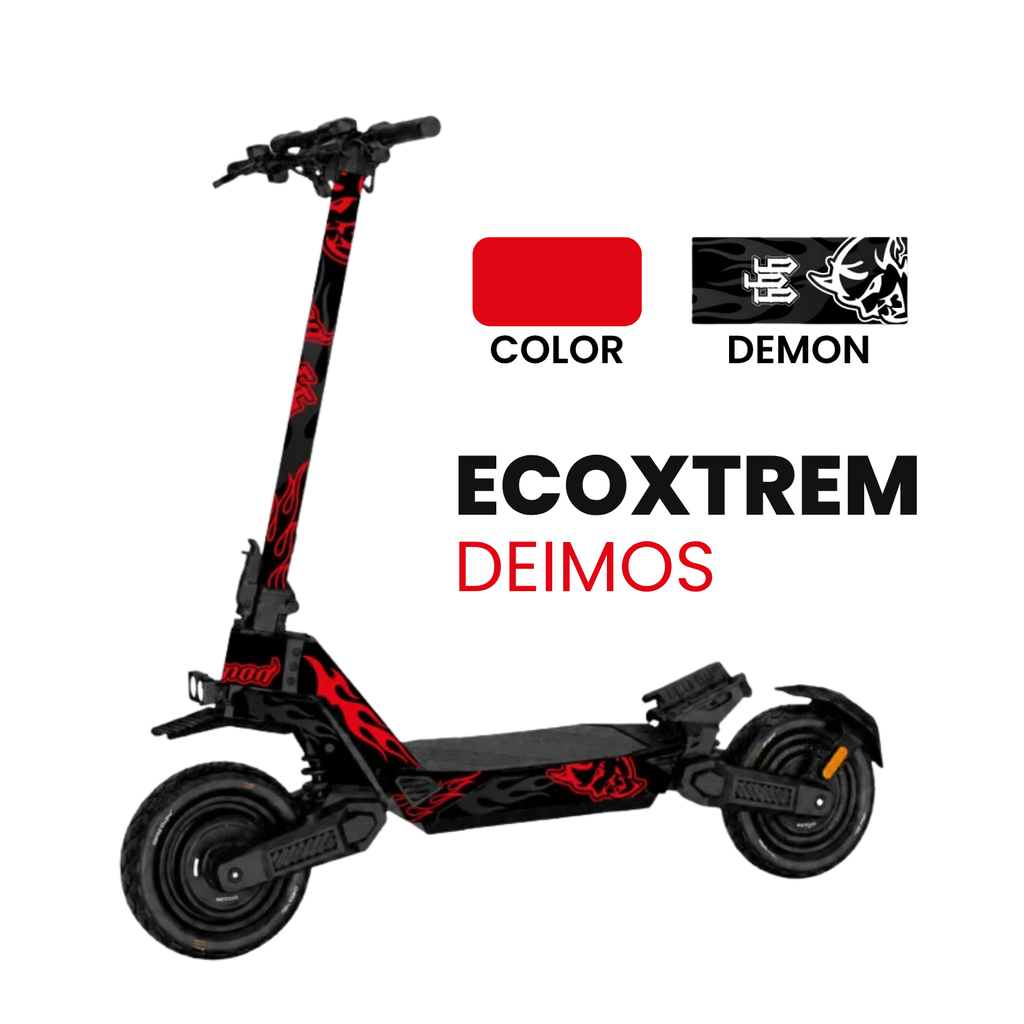 Vinilo Red Demon para Ecoxtrem Deimos