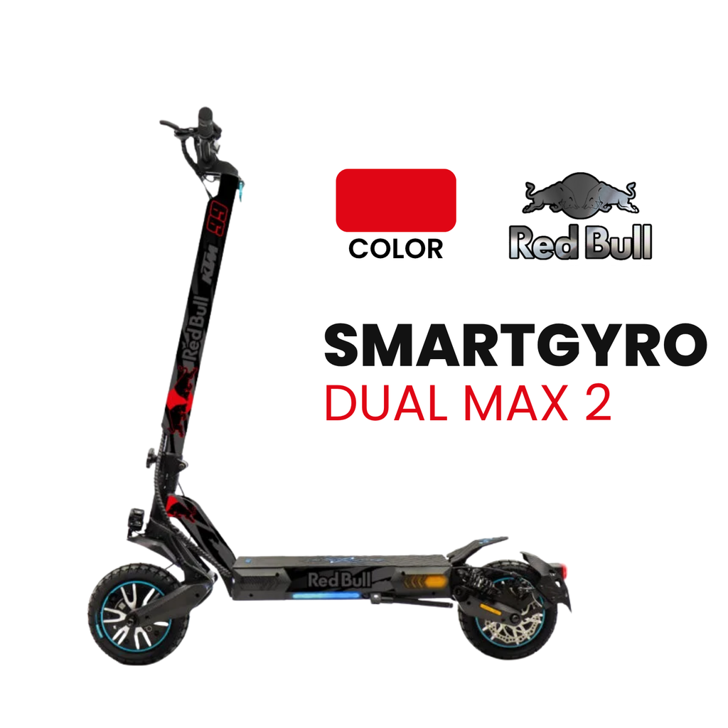 Vinilo con base Smartgyro Dual Max 2 Competition Red