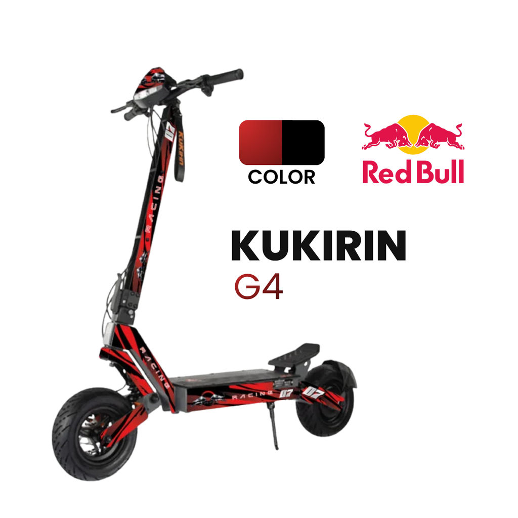 Vinilo Kukirin G4 Red Bull Racing Black/Red Edition