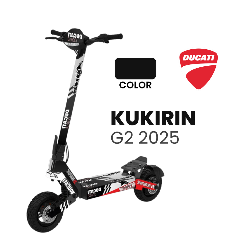 Vinilo Kukirin G4 Ducati Corse Black