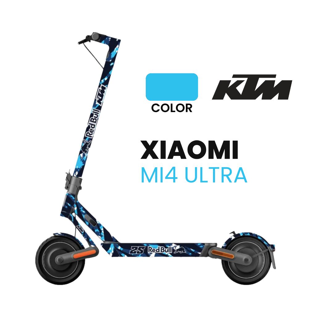 Vinilo KTM Blue con base antideslizante para Xiaomi MI4 Ultra