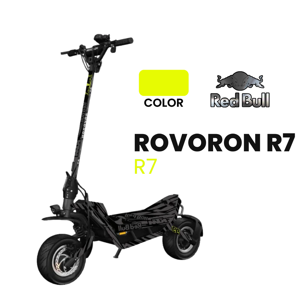 Vinilo Red Bull Competition Flúor para Rovoron R7