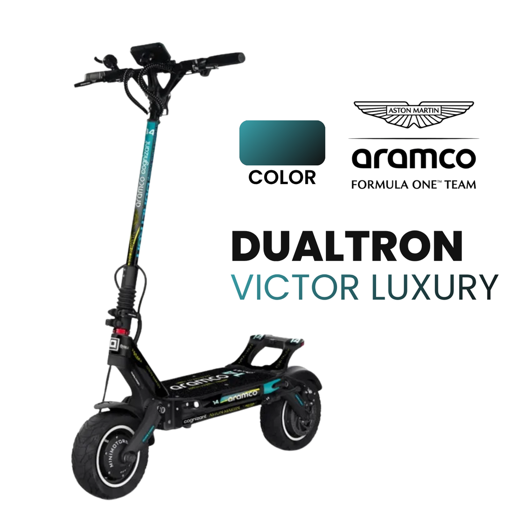Vinilo para Dualtron Victor Luxury - Aston Martin & Aramco