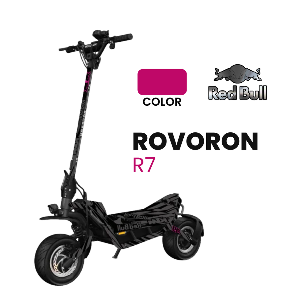 Vinilo Red Bull Competition Pink para Rovoron R7
