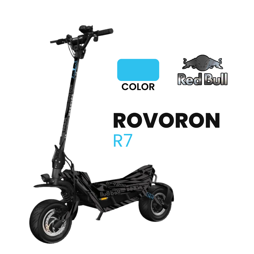 Vinilo Red Bull Competition Blue para Rovoron R7