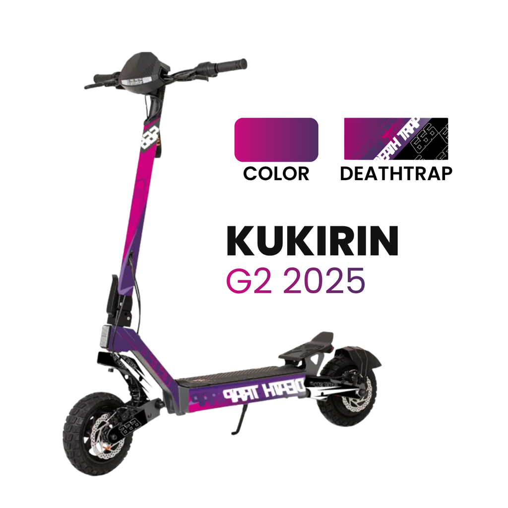 Vinilo Kukirin G2 2025 Death Trap