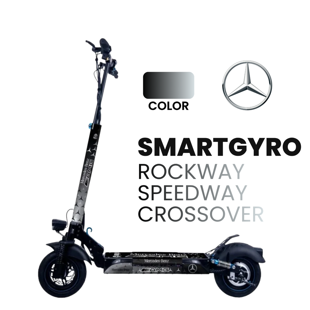 Vinilo + base antideslizante para Smartgyro Rockway, Speedway y Crossover - Mercedes AMG