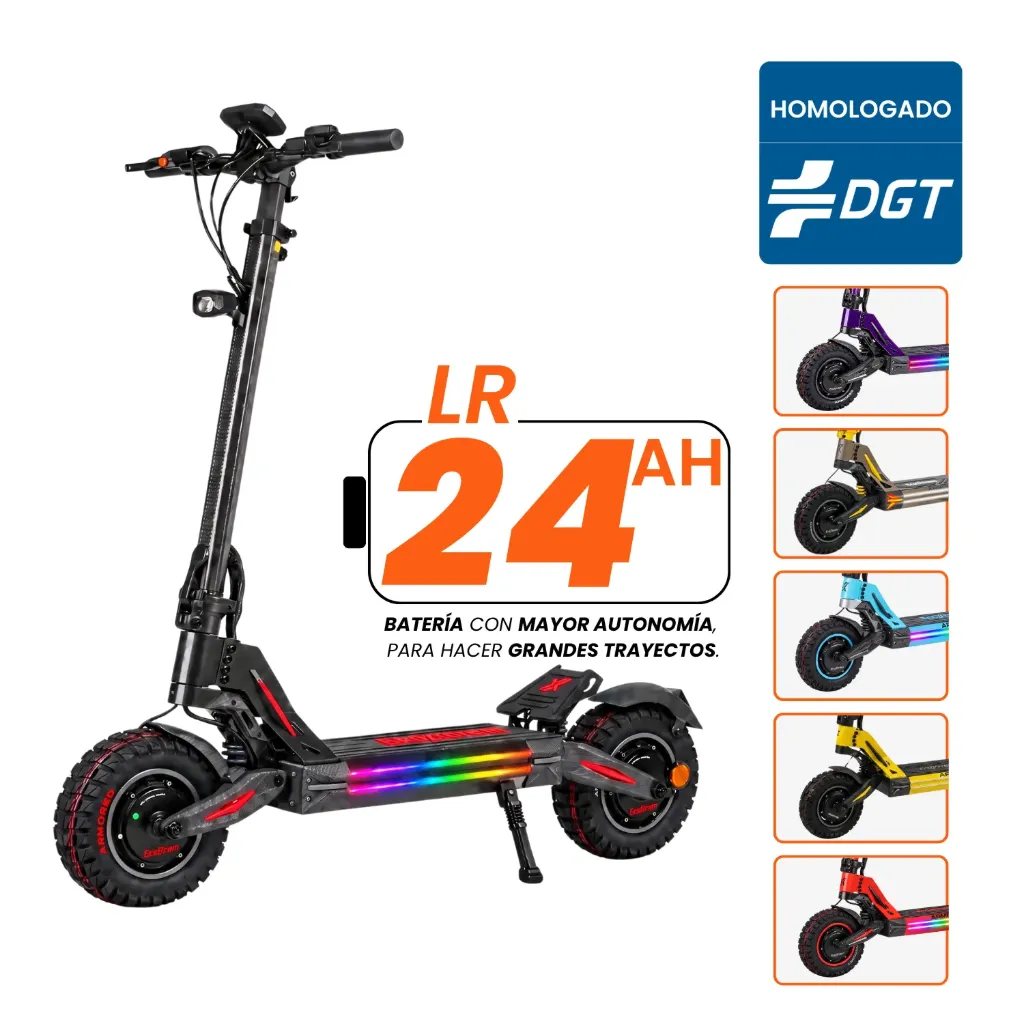 Patinete Eléctrico Ecoxtrem M41 Armored Dual PRO